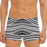 Maori Tattoo Polynesian Tribal Print Men's Short Boxer Briefs