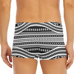 Maori Tattoo Polynesian Tribal Print Men's Short Boxer Briefs