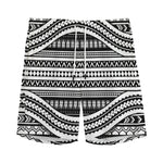 Maori Tattoo Polynesian Tribal Print Men's Sports Shorts