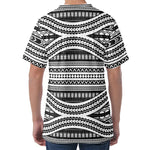 Maori Tattoo Polynesian Tribal Print Men's Velvet T-Shirt