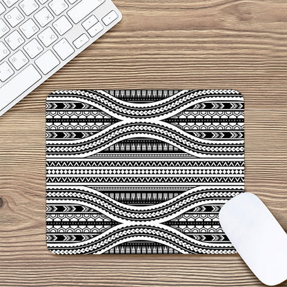 Maori Tattoo Polynesian Tribal Print Mouse Pad