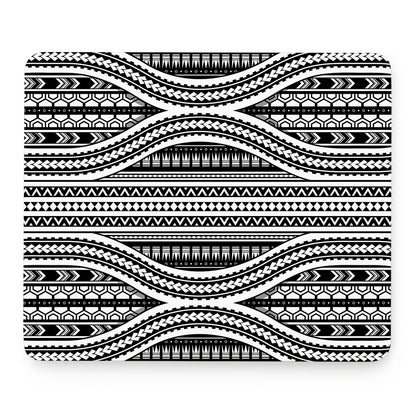 Maori Tattoo Polynesian Tribal Print Mouse Pad