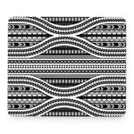 Maori Tattoo Polynesian Tribal Print Mouse Pad