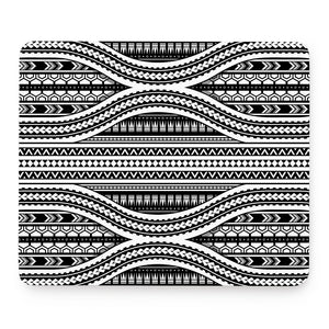 Maori Tattoo Polynesian Tribal Print Mouse Pad