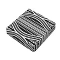 Maori Tattoo Polynesian Tribal Print Outdoor Seat Cushion Cover