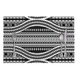 Maori Tattoo Polynesian Tribal Print Placemat
