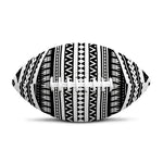 Maori Tattoo Polynesian Tribal Print Rugby Ball