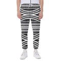 Maori Tattoo Polynesian Tribal Print Joggers