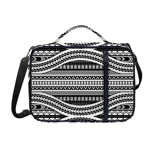 Maori Tattoo Polynesian Tribal Print Shoulder Strap Bible Bag
