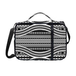 Maori Tattoo Polynesian Tribal Print Shoulder Strap Bible Bag