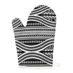 Maori Tattoo Polynesian Tribal Print Single Oven Mitt