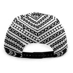 Maori Tattoo Polynesian Tribal Print Snapback Cap