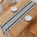 Maori Tattoo Polynesian Tribal Print Table Runner