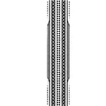 Maori Tattoo Polynesian Tribal Print Table Runner