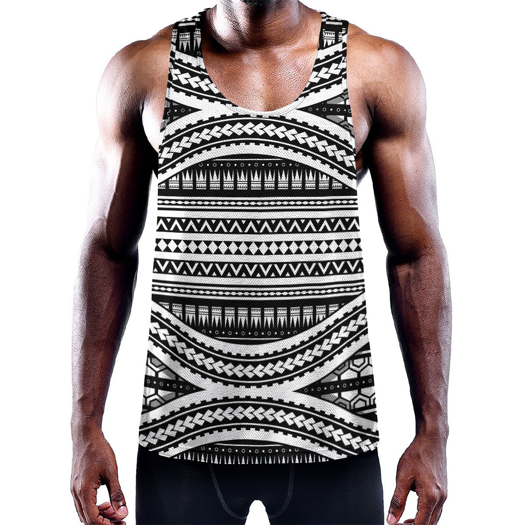 Maori Tattoo Polynesian Tribal Print Training Tank Top