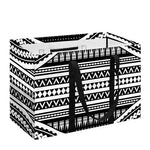 Maori Tattoo Polynesian Tribal Print Utility Tote Bag