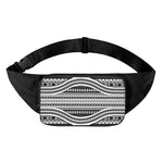 Maori Tattoo Polynesian Tribal Print Waist Bag