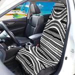 Maori Tattoo Polynesian Tribal Print Waterproof Car Seat Cover
