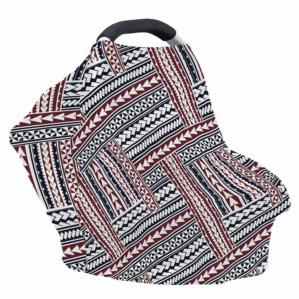 Maori Tribal Pattern Print Baby Seat Cover