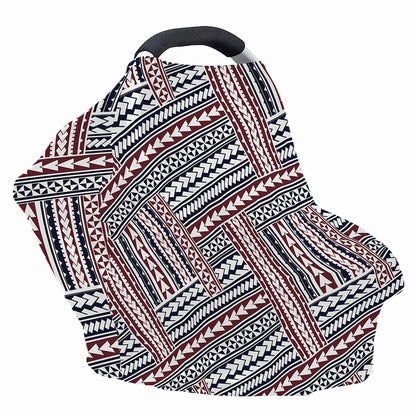 Maori Tribal Pattern Print Baby Seat Cover