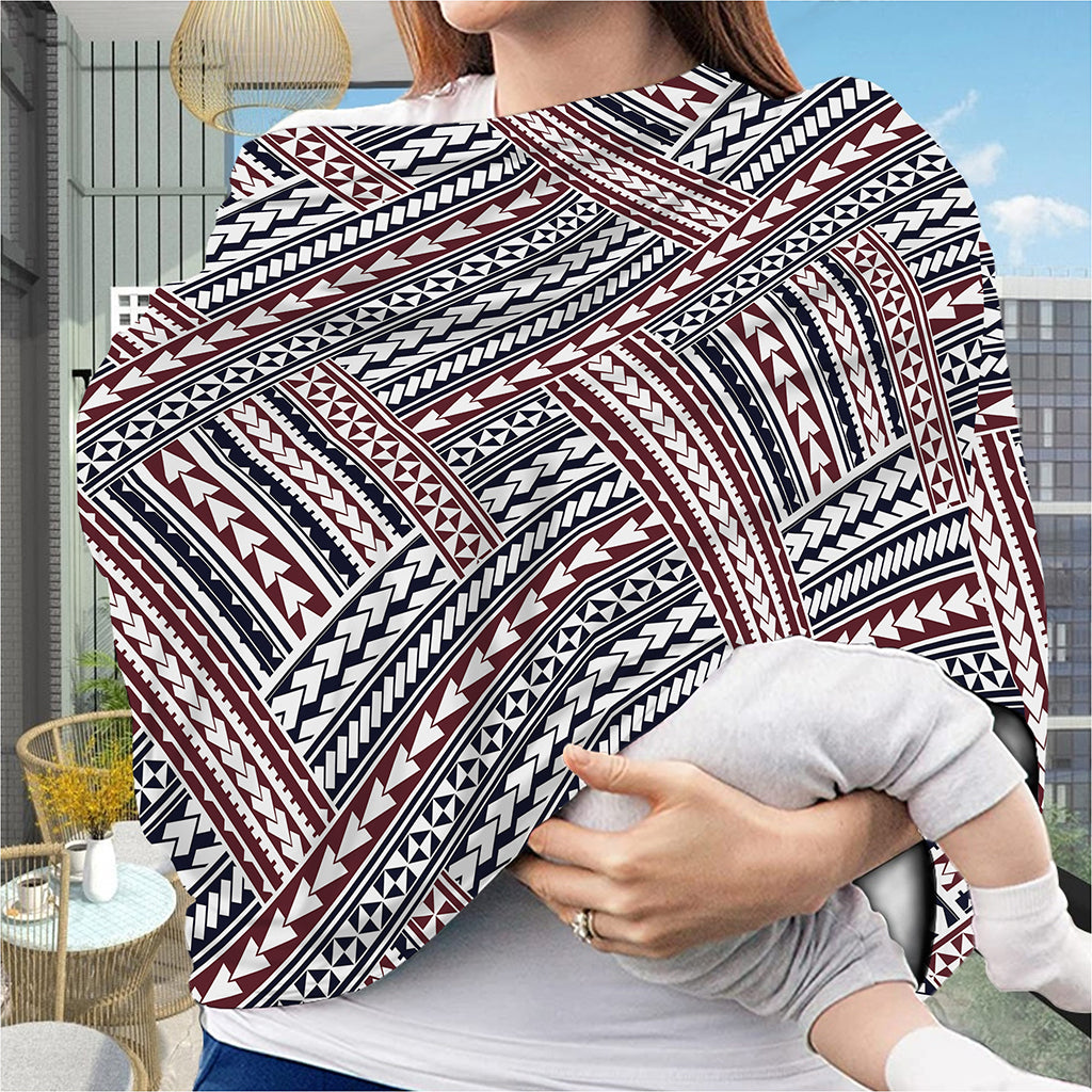 Maori Tribal Pattern Print Baby Seat Cover