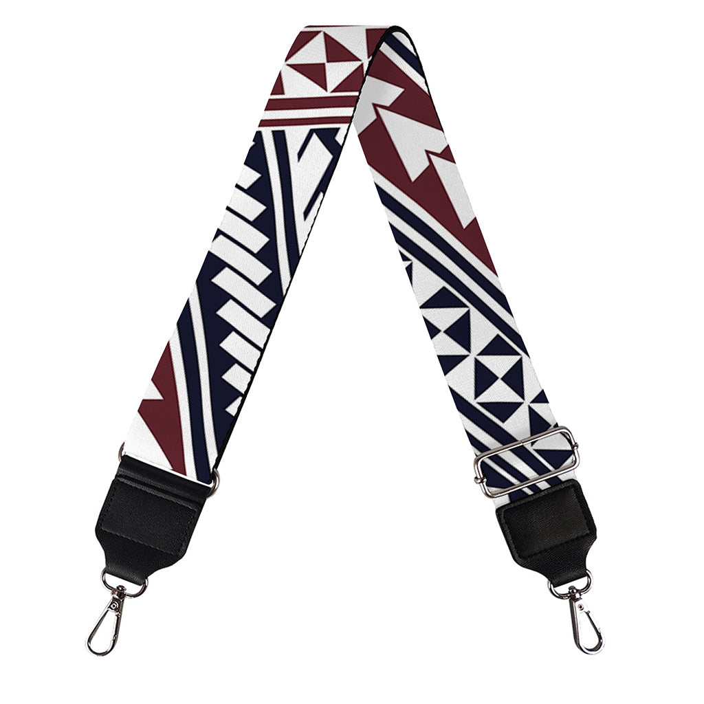 Maori Tribal Pattern Print Bag Strap