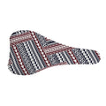 Maori Tribal Pattern Print Bicycle Seat Cover