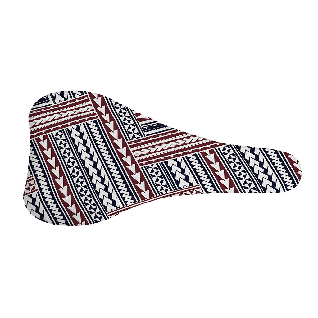 Maori Tribal Pattern Print Bicycle Seat Cover