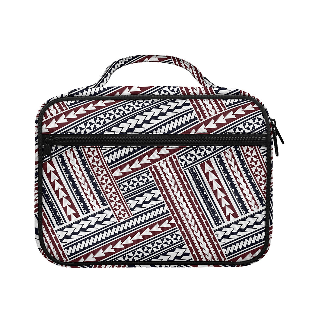 Maori Tribal Pattern Print Briefcase Bible Bag