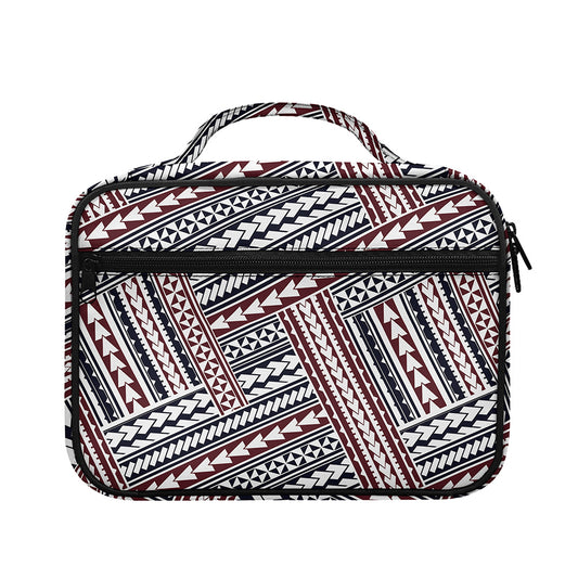 Maori Tribal Pattern Print Briefcase Bible Bag