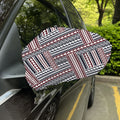 Maori Tribal Pattern Print Car Side Mirror Covers