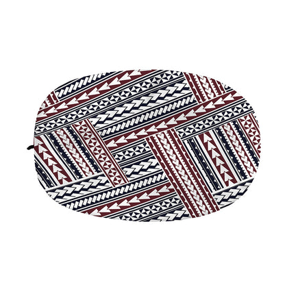 Maori Tribal Pattern Print Car Side Mirror Covers
