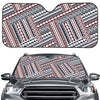 Maori Tribal Pattern Print Car Windshield Sun Shade