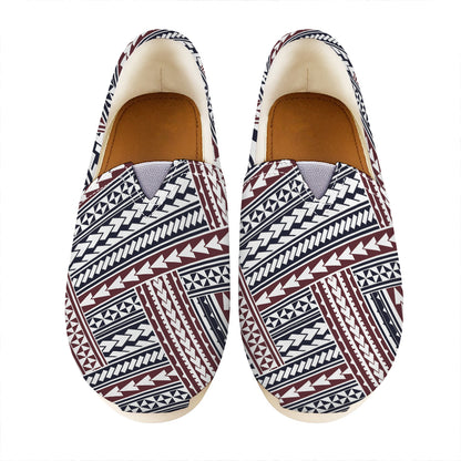 Maori Tribal Pattern Print Casual Shoes
