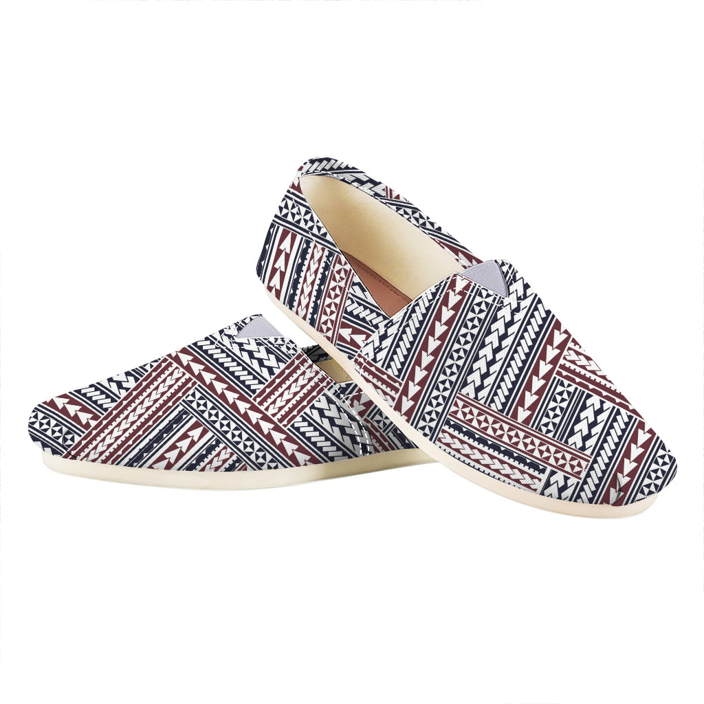 Maori Tribal Pattern Print Casual Shoes