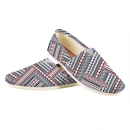 Maori Tribal Pattern Print Casual Shoes
