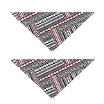 Maori Tribal Pattern Print Dog Bandana