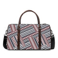 Maori Tribal Pattern Print Duffel Bag