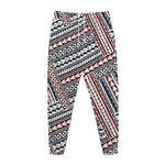 Maori Tribal Pattern Print Jogger Pants