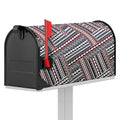 Maori Tribal Pattern Print Mailbox Cover