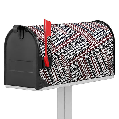 Maori Tribal Pattern Print Mailbox Cover