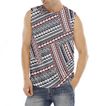 Maori Tribal Pattern Print Men's Fitness Tank Top