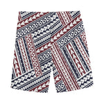 Maori Tribal Pattern Print Men's Sports Shorts