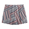 Maori Tribal Pattern Print Mesh Shorts