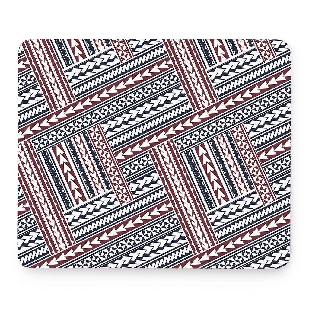 Maori Tribal Pattern Print Mouse Pad