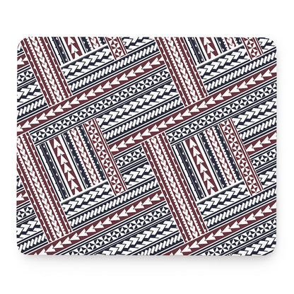 Maori Tribal Pattern Print Mouse Pad