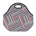 Maori Tribal Pattern Print Neoprene Lunch Bag