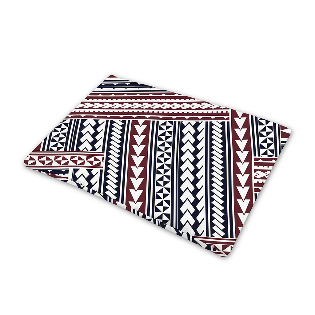 Maori Tribal Pattern Print Pet Cooling Mat Cover