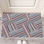 Maori Tribal Pattern Print Rubber Doormat