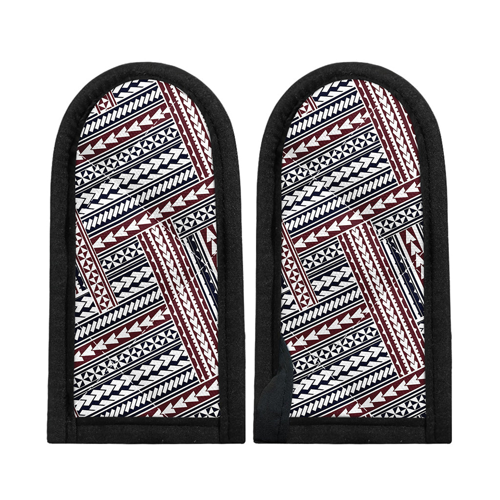 Maori Tribal Pattern Print Skillet Handle Cover
